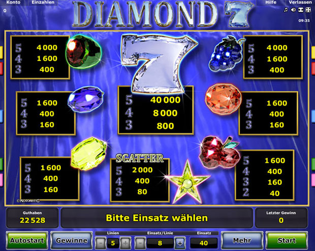 Diamond 7 online spielen