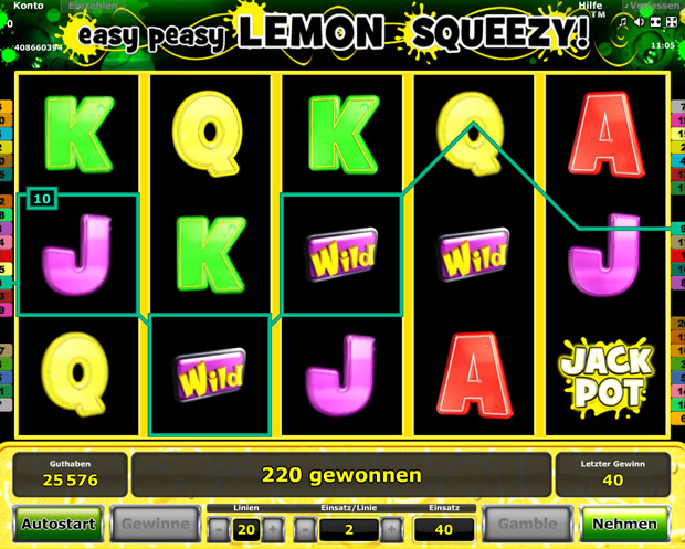 Easy Peasy Lemon Squeezy spielen