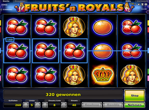 Fruits and Royals Spielen