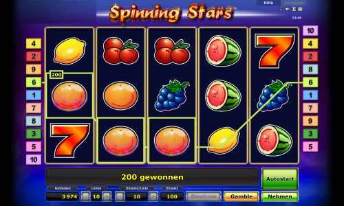 Spinning Stars